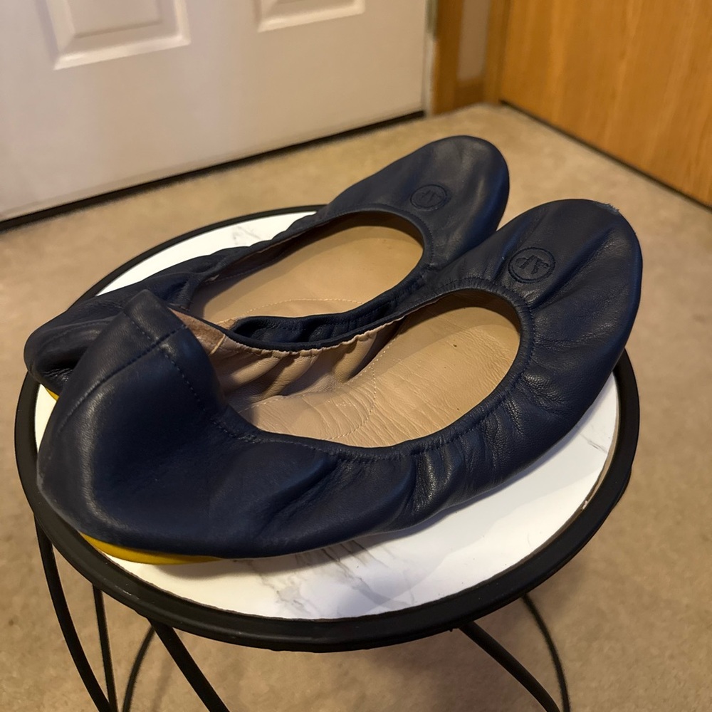 Navy Blue April Parker Flats